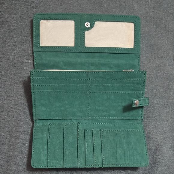 Kipling Green Women's Wallet - Picture 2 of 3